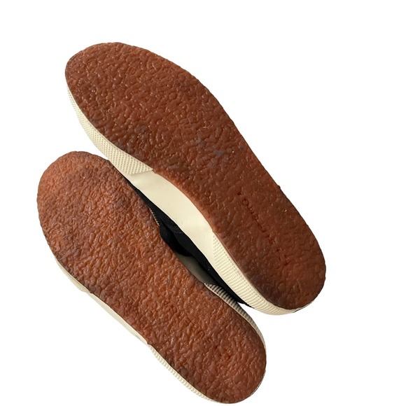 Superga Black canvas sneakers Women Size EU38/US8 - Picture 7 of 14